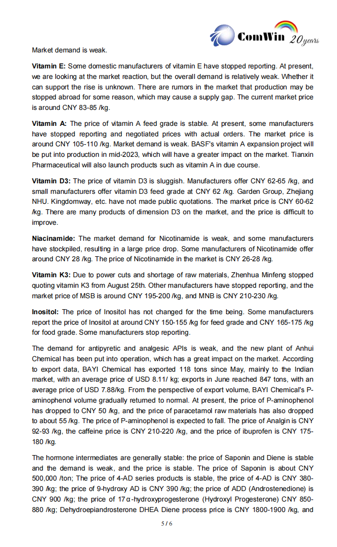ComWin's Magazine- APIs &  Vitamins Market (September 2022)_04.png