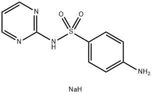 磺胺嘧啶钠 化学分子式 547-32-0.gif