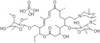 磷酸替米考星 化学分子式 137330-13-3.gif