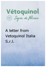 A letter from Vetoquinol Italia S.r.l.